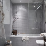 Фото: Декор серой ванной комнаты
